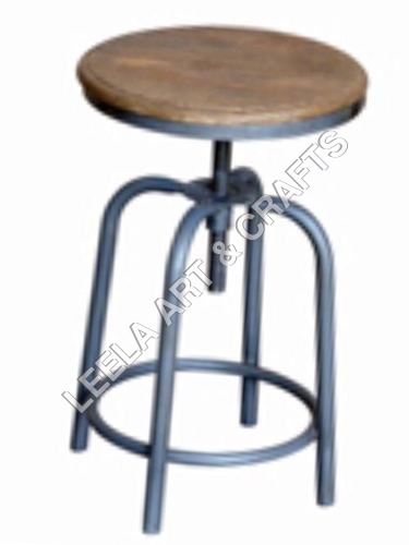 Rustic Industrial Stool