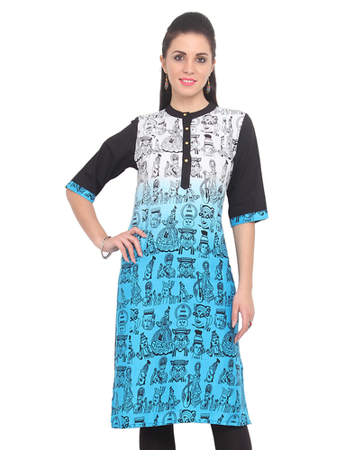 Cotton Digital Print Kurti