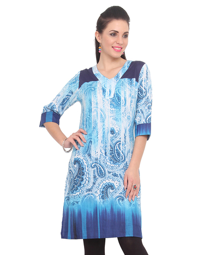 Chikan Embroidered Kurties