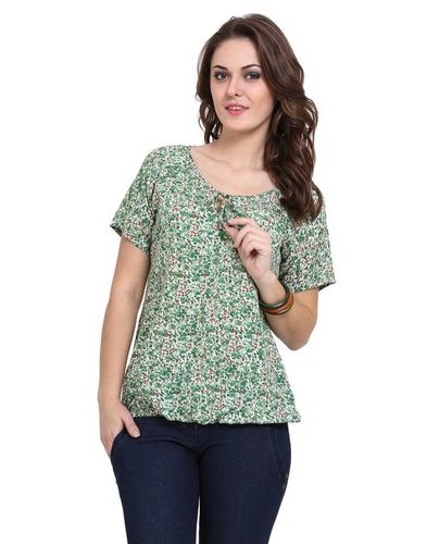 Floral Print Tie Top (SET OF 5)(S,M,L,XL,XXL)