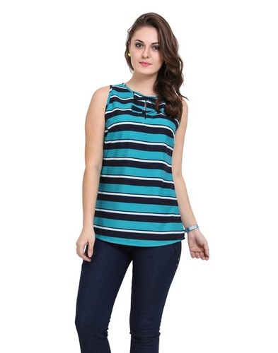 Bow Tie Sleeveless Top