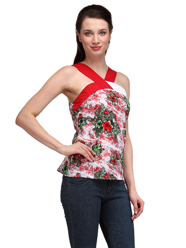 No Shoulder Top