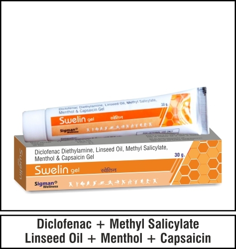Diclofenac+Methyl+ Salicylate+Linseed Oil+Menthol+Capsaicin