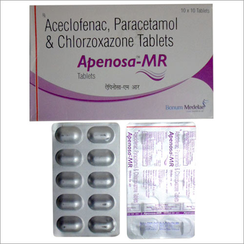 Aceclofenac Paracetamol Chlorzoxazone