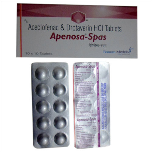 Aceclofenac Drotaverin Hcl Table