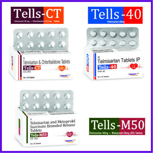 Telmisartan 40 + Hydrochlorothiazide 12.5