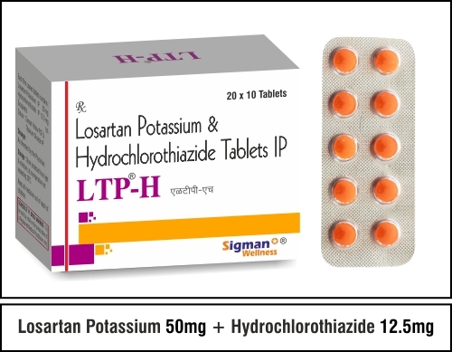 Losartan Potassium 50 + Hydrochlorothiazide 12.5