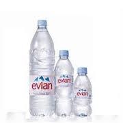 Evian Mineral Water available in all sizes