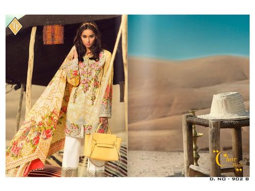 GLACE SATIN SALWAR KAMEEZ