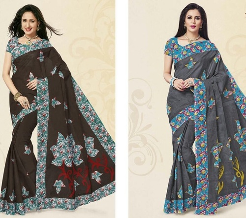 Printed Cotton Saree