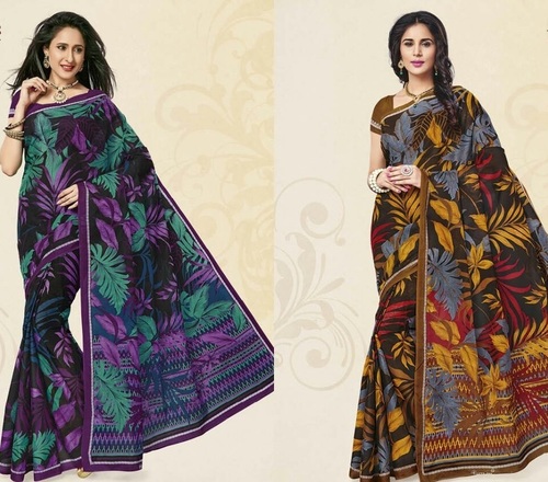 Printed Designer Cotton Saree