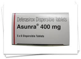 Asunra ( Deferasirox ) 400mg Tablets