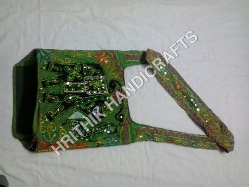 Green Sitara Jhola Bags
