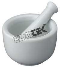Mortar And Pestle - Premium Granite, 8 Inches Diameter, Grey Finish | Ideal For Grinding Spices And Herbs