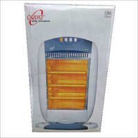 Room Heater - Metal Halogen Heater | 1200 Watt, White Desktop Installation, 6 Months Warranty