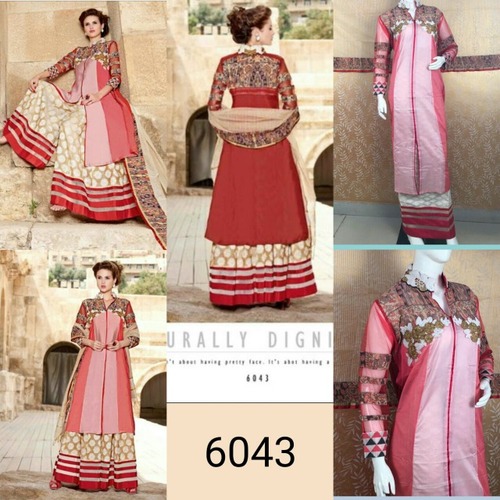 Kaynosh Chanderi N Banarsi Party Wear Suit