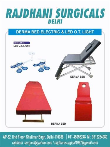 Derma Bed electric and Led and O.T Linght