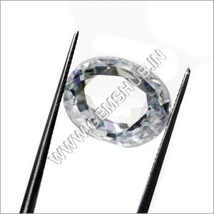 White Zircon Gemstone