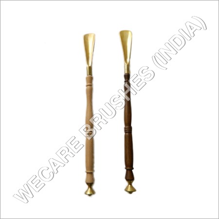 Brass Shoe Horn By WECARE BRUSHES (INDIA)