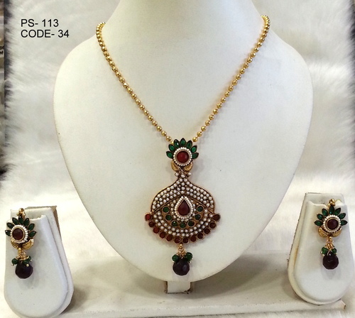 Copper Alloy Antique Pendant Set
