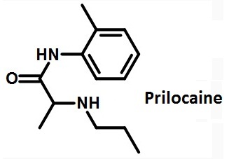 PRILOCAINE BASE / HYDROCHLORIDE