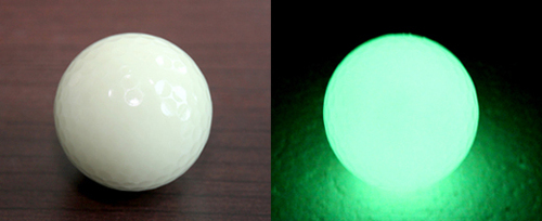 GLOW GOLF BALLS