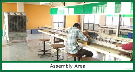 Air Cooler For Assembly area