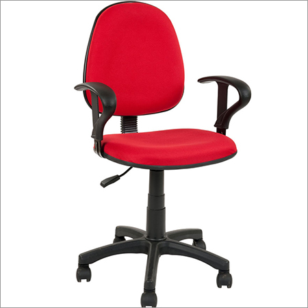 Red Color Rolling Chair