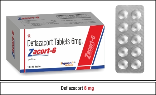Deflazacort 6 Mg Application: Clinical