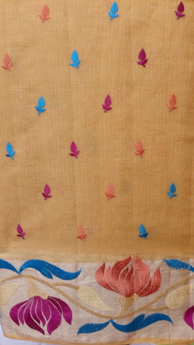 Embroidered Cotton Supernet