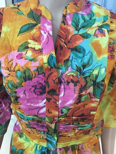 Ladies Designer Tops - Cotton, Varied Sizes, Orange | Stylish Design, Comfortable Fit, Floral Print, Half Sleeve