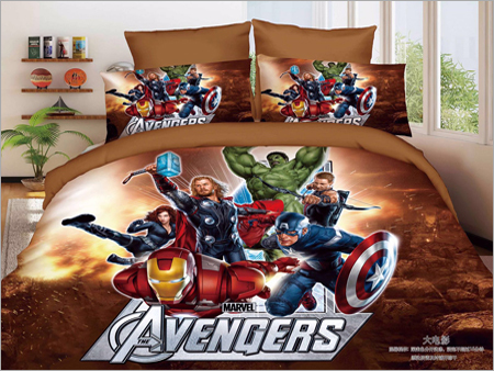 Cartoon Printed Bed Sheets