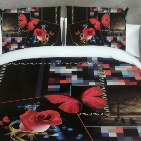 Flower Printed Bed Sheets