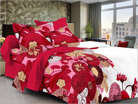 Floral Printed Bed Sheet