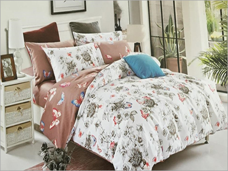 Floral Pattern Bed Sheet