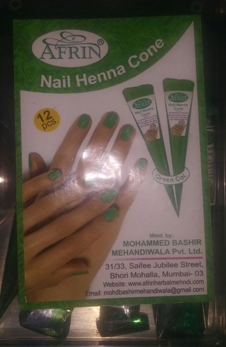 Nail Henna Cone