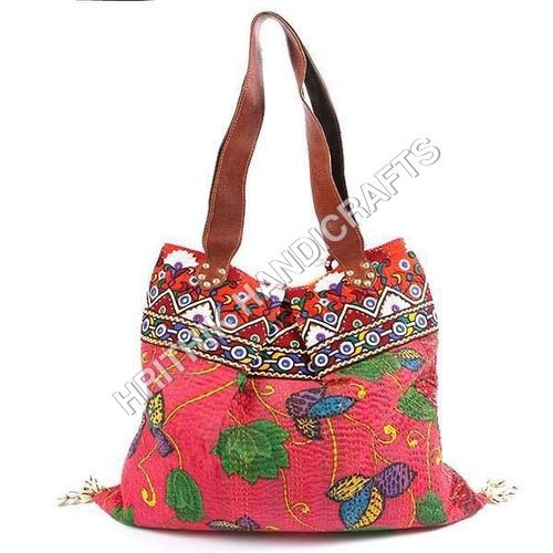 Multi Color Banjara Leather Bag