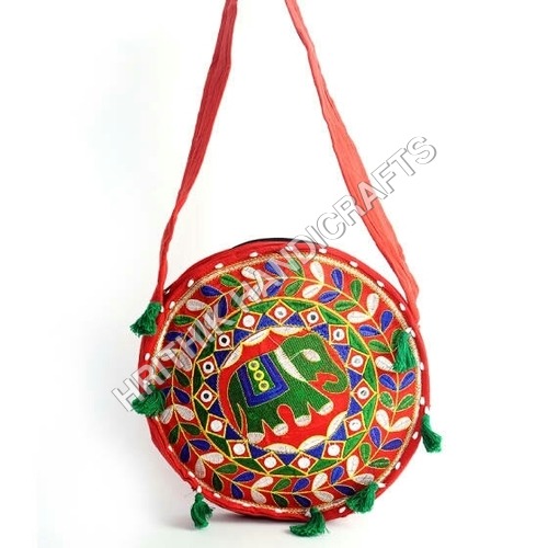 Red Rajasthani Bag
