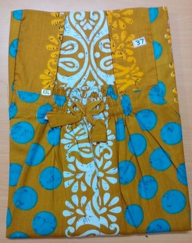 Blue And Mix Elastic Model Nighties