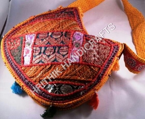 Yellow Handicraft Bag