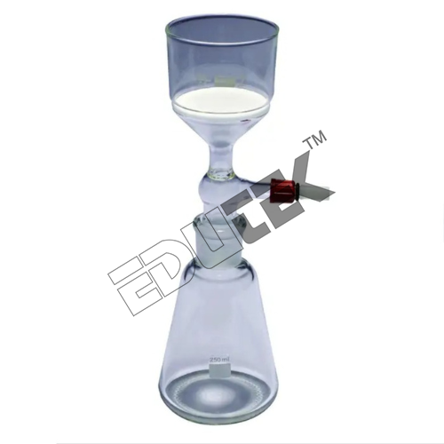 Buchner Vacuum Filtration Funnel - Dimension (L*W*H): Variable; Typically Diameter Ranges From 50 Mm To 250 Mm