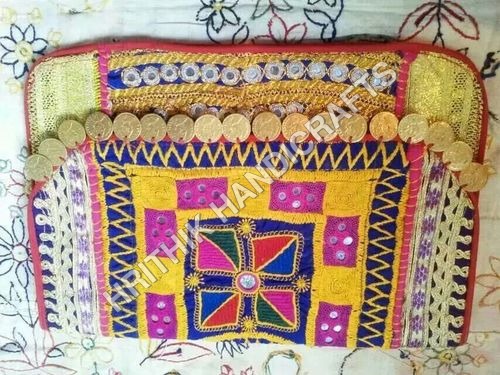 Multi Color Coin Clutch Bag