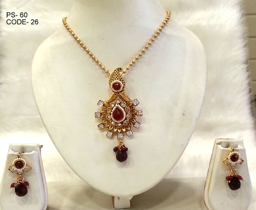 Copper Alloy Antique Pendant Set