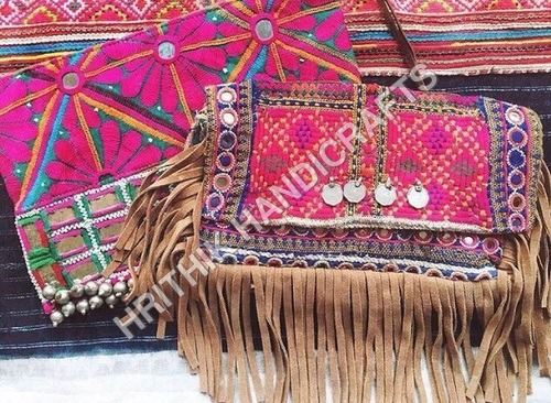 Multi Color Banjara Clutch Bag