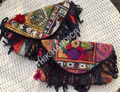 Multi Color Banjara Clutch Bag