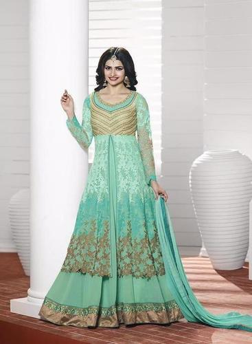 Latest Green Color Heavy Designer Salwar Kameez