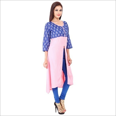 Floral Print Designer Kurti
