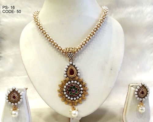 Copper Alloy Antique Pendant Set