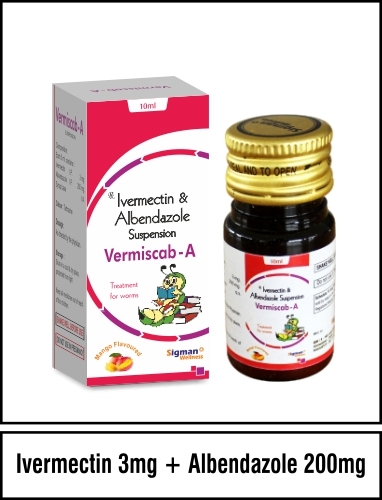 Ivemectin 6 mg +Albendazole 400 mg