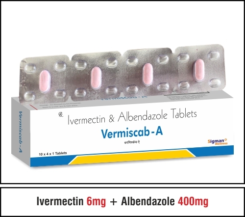 Ivermetcin 6 + Albendazole 400